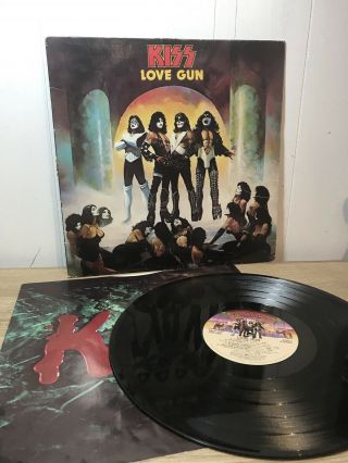 Kiss Love Gun 1977 Vinyl Lp Casablanca Records Nblp 7057