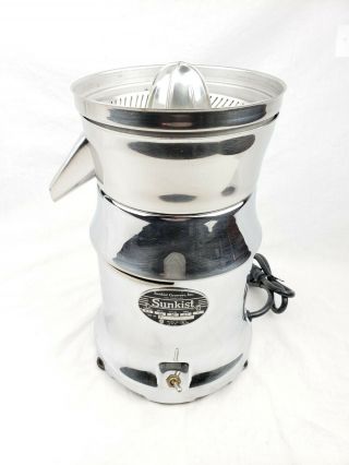 Vintage Sunkist Type 7 Commercial Juicer Heavy Duty Made In Usa
