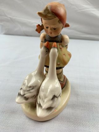 Goebel Hummel Figurine 47 3/0 " Goose Girl " Tmk3 4 "