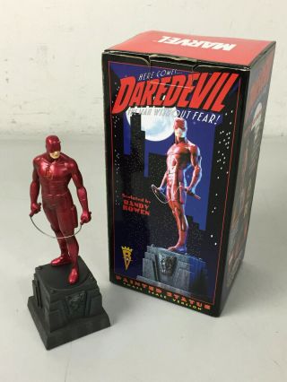Iob Daredevil Painted Statue Sculpted By Randy Bowen 3479/4000