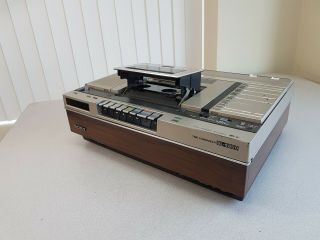 Vintage Sony Betamax Sl - 5800 Video Cassette Player W/ Box