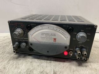 Vintage General Radio Type 1142 - A Frequency Meter And Discriminator Cool Rare