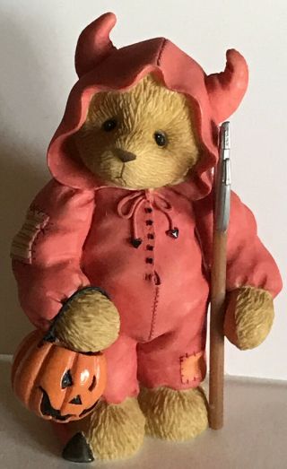 Cherished Teddies - Trevor - “you Bring Out The Devil In Me” Halloween