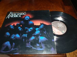 Ruben Blades Y Seis Del Solar " Buscando America " 60352 - 1 Vinyl Record Album Lp