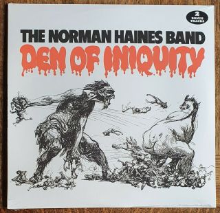 Norman Haines Band Den Of Iniquity Lp,  2 Re 1971 Heavy Prog Black Sabbath Vinyl