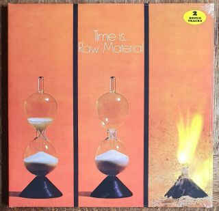 Raw Material Time Is Lp,  2 Bonus Re Of Rare 1971 British Progressive Rock Vinyl