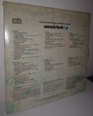 Woodstock vinyl 3 Record Set Cotillion 3