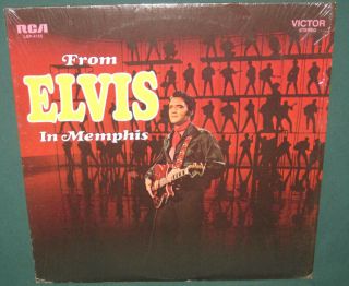 Elvis Presley Rca Lsp - 4155 From Elvis In Memphis Lp Tan 1976 Nm