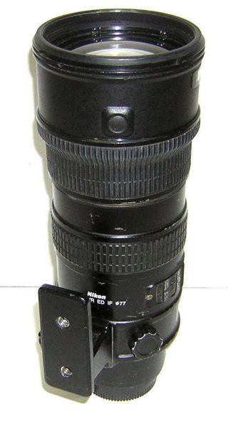 Vintage Nikon ED AF - S VR - NIKKOR 70 - 200mm f/2.  8 For Parts/Repair 2