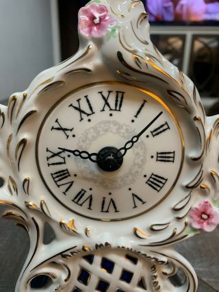 Royal Dux Bohemia Clock 2