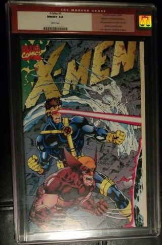 X - Men 1 Collectors Edition 1991 Marvel Comics Cgc 9.  8 Nm/mt 1st Acolytes Jim Le