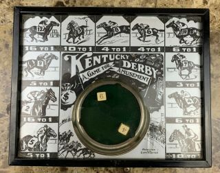 Vintage Kentucky Derby Dice Game Trade Stimulator Ky Derby Churchill Downs