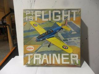 Vintage Cox Thimble Drome 5700 Pt - 19 Flight Trainer Airplane Usa.