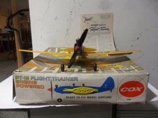 Vintage Cox Thimble Drome 5700 PT - 19 Flight Trainer Airplane USA. 3