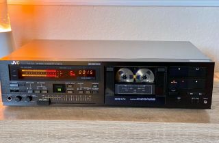 JVC KD - V6 Vintage Discrete 3 Head Hi - Fi Stereo Cassette Deck.  Made in Japan 2