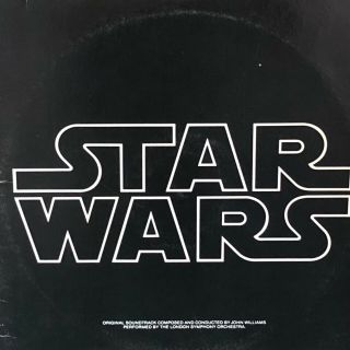 Star Wars John Williams 1977 Soundtrack Gatefold 2 Records,