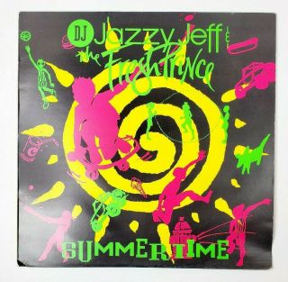 1991 - D.  J.  Jazzy Jeff & Fresh Prince - Summertime - Jive Records Press