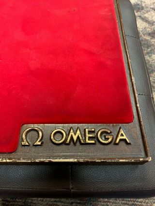 1950s Vintage OMEGA Display Red Board 2