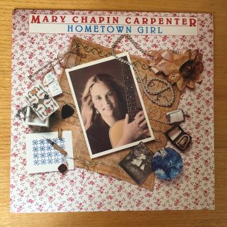 Mary Chapin Carpenter Hometown Girl Lp Signed Autographed Columbia 1987 Vg,