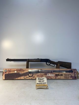 Vintage Daisy Model 1894 Bb Gun Rifle Western Carbine Lever Action W Box