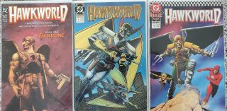 Hawkworld 1989 1 - 3 1990 1 - 32 Plus Annuals 1 - 3 Complete Series Dc