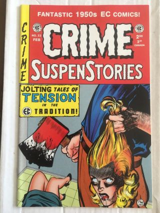 Crime Suspenstories 22 Gladstone 1998 Reprint Classic Decapitation Cover