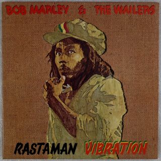 Bob Marley & Wailers: Rastaman Vibration Us Island Roots Reggae Lp Nm Vinyl