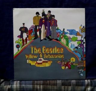 Beatles Very Rare Lp Yellow Submarine 1984 Uk Press Apple/emi Records