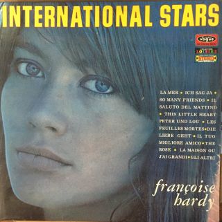 Francoise Hardy International Stars Vg,  Lp France 1969 Disques Vogue Ye - Ye Pop