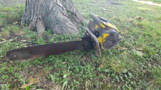 Vintage MCCULLOCH Model 47 Chainsaw Chain Saw 26 