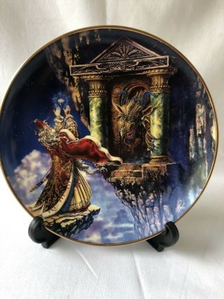 Royal Doulton Limited Edition Plate Dragon Offering Bone China Myles Pinkney