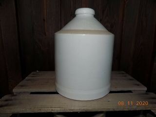 Vintage Stoneware Pottery Chicken Waterer - Top only w/graphics 2