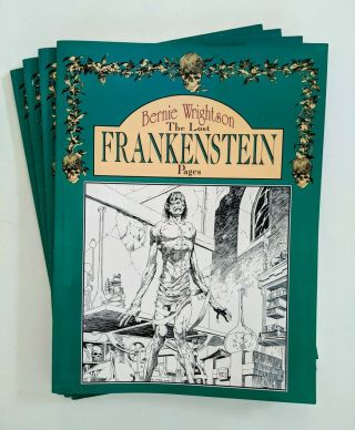 The Lost Frankenstein Pages,  Bernie Wrightson,  First Printing