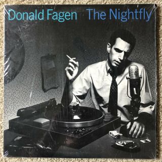 Donald Fagen Of Steely Dan The Nightfly Lp 1982 23696 Warner Bros Shrink Ex/ Nm -