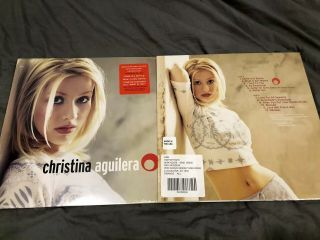 Christina Aguilera Debut - Limited Orange Marble Colored Vinyl Lp