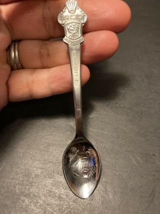 Vintage Rolex Lugano Bucherer Of Switzerland Souvenir Spoon