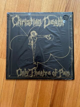 CHRISTIAN DEATH ONLY THEATRE OF PAIN WHITE RECORD LE 600 2
