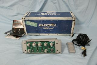 Electrix Filter Queen Vintage Stereo Filter W/ Box Power Supply & Papers