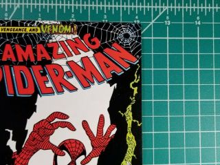 The Spider - Man 346 (1991) Marvel Comics Venom Classic Cover VF,  Larsen 3