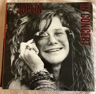 Janis Joplin In Concert Live Vinyl - 2 Lp 