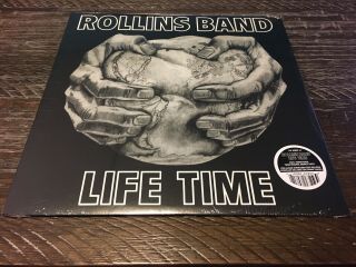 Rollins Band “life Time” (vinyl,  Dischord) Punk Metal