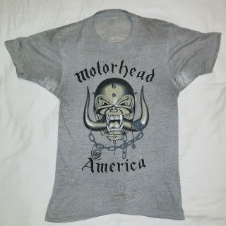 Motorhead 1983 Rare Official Vintage Another Perfect Day T - Shirt Medium Vg Lemmy