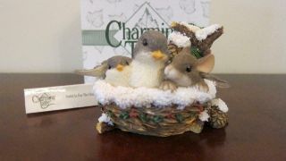 Charming Tails - Nestled In For The Holidays - Fitz & Floyd - 87/101