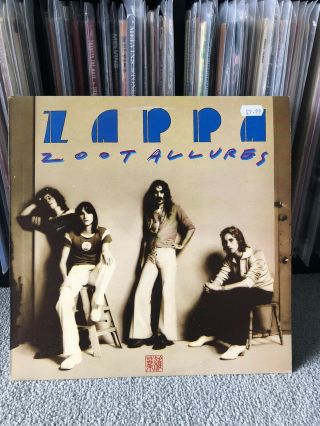 Frank Zappa - Zoot Allures.  1st Uk Press Vinyl Lp