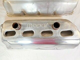 426 HEMI ALUMINUM VALVE COVERS LIGHT WEIGHT VINTAGE 8 OR 16 PLUG (66 OR LATER) 2