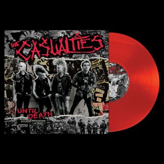The Casualties – Until Death Studio Sessions (limited Edition Red Vinyl) Punk Rock