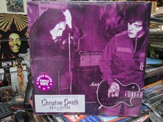Christian Death Halloween 1981 Purple Vinyl Lp (rozz Williams Rikk Agnew) Gothic
