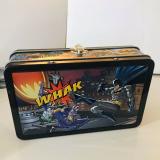Batman Metal Box Tm & Dc Comics Pencil Case Batman & Joker