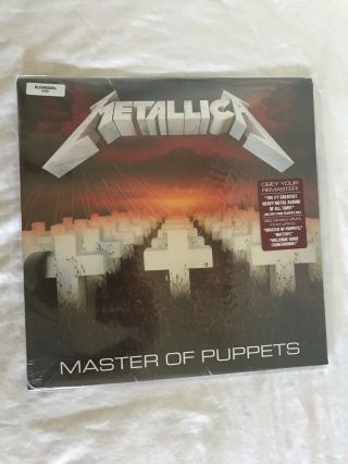 Metallica Master Of Puppets Reissue Remastered 180g Blcknd005r - 1