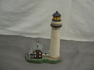 Spoontique Miniature St.  Simons Island Light House Georgia 9148 Vgc